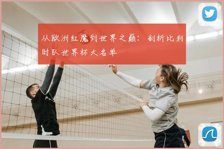 从欧洲红魔到世界之巅:剖析比利时队世界杯大名单