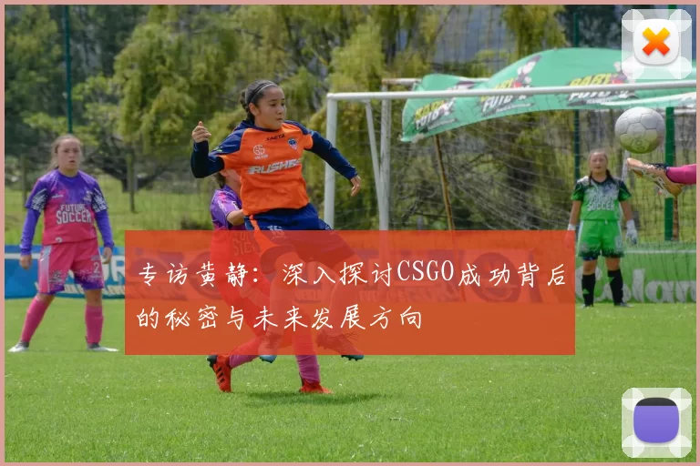 专访黄静：深入探讨CSGO成功背后的秘密与未来发展方向