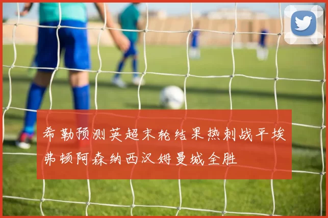 希勒预测英超末轮结果热刺战平埃弗顿阿森纳西汉姆曼城全胜